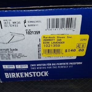 Birkenstock BIRK Lavender Suede Clog